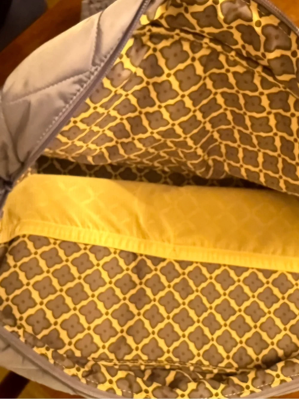 Vera Bradley Quilted Periwinkle Tote